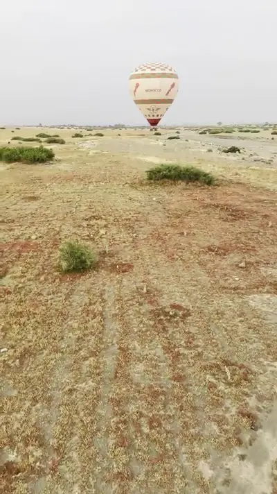Descente vers la piste